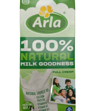 Arla丹麥全脂純牛奶 1箱 (12 盒)