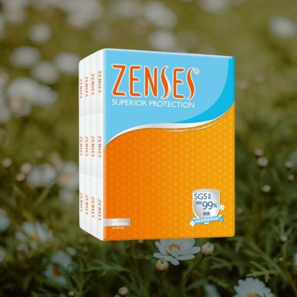 ZENSES 原味紙手巾 36包