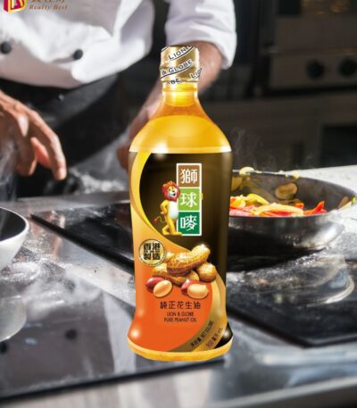 獅球嘜 純正花生油 900ml