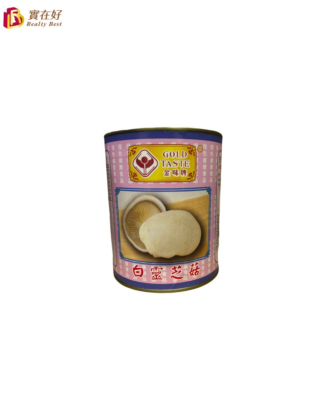 金味牌白靈芝菇 850g