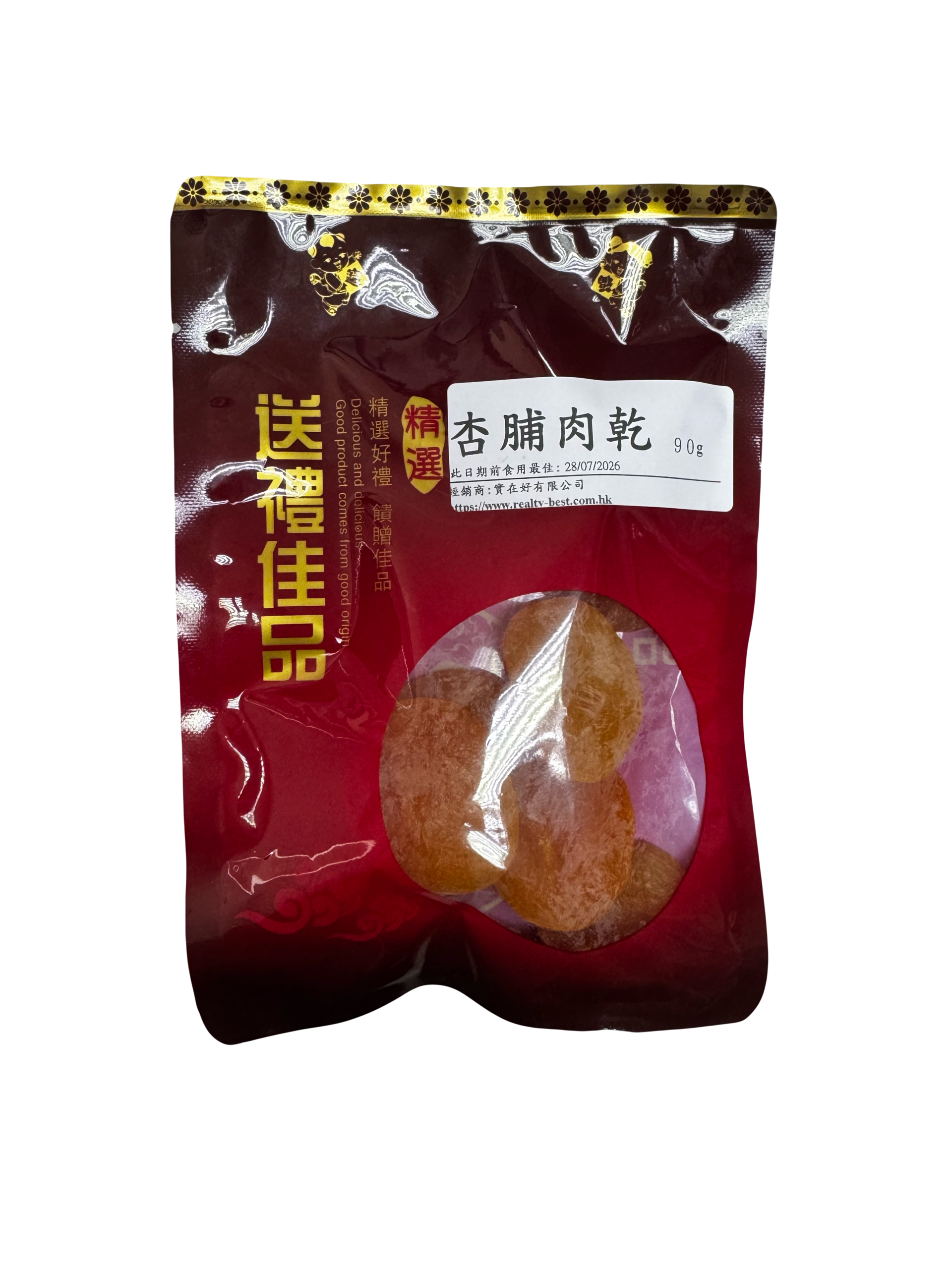 杏脯肉乾 90g 杏脯肉乾 90g
