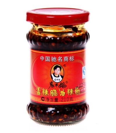 老干媽香辣脆油辣椒 210g
