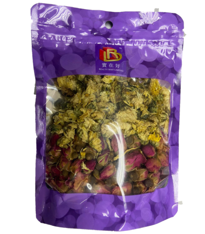 玫瑰花 + 菊花