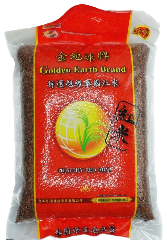 金地球泰國紅米 2kg x 10包