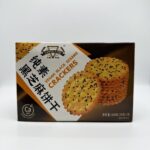 大地食品 彩盒庄純素黑芝麻餅