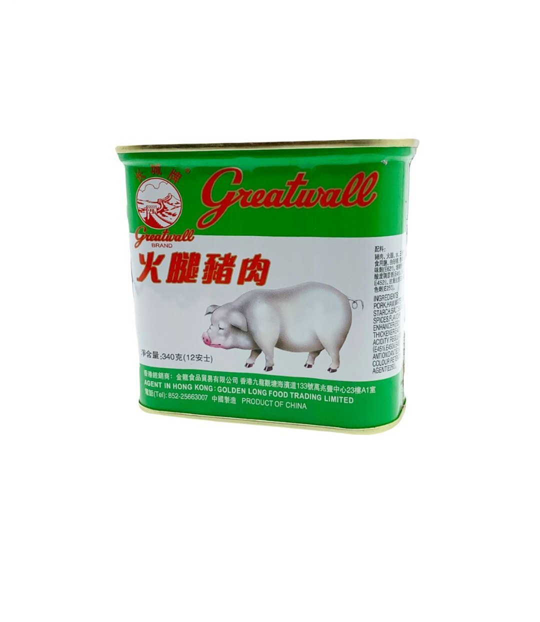 長城牌火腿豬肉 340g