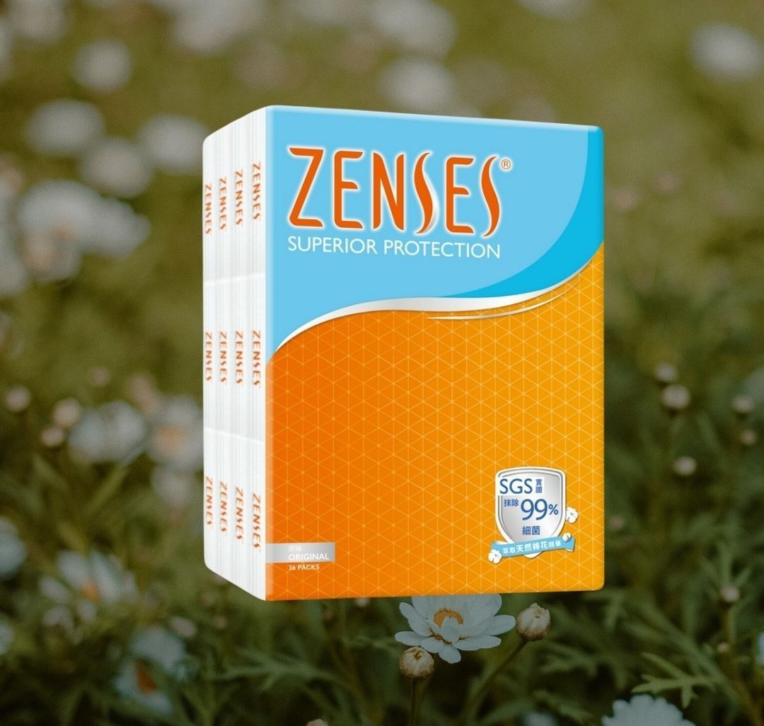 ZENSES 原味紙手巾 36包
