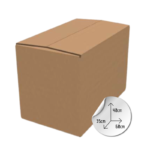 60x35x40cm 標準紙箱 通用紙盒 (雙坑)-搬屋 搬Office 常用尺寸 可放入6個 3" Box File｜億高公司 EAT-GO