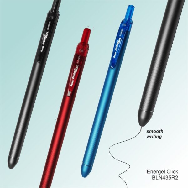 Pentel EnerGel 超順滑啫喱筆 0.5mm #BLN435R2｜億高公司 EAT-GO