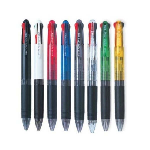 激安 Pilot 百樂牌 4色按制原子筆 BPKG-35R Feed GP4 0.7mm｜億高公司 EAT-GO