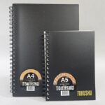 Tokushu 雙線圈簿 素描簿/ 畫簿 60頁 110gsm紙