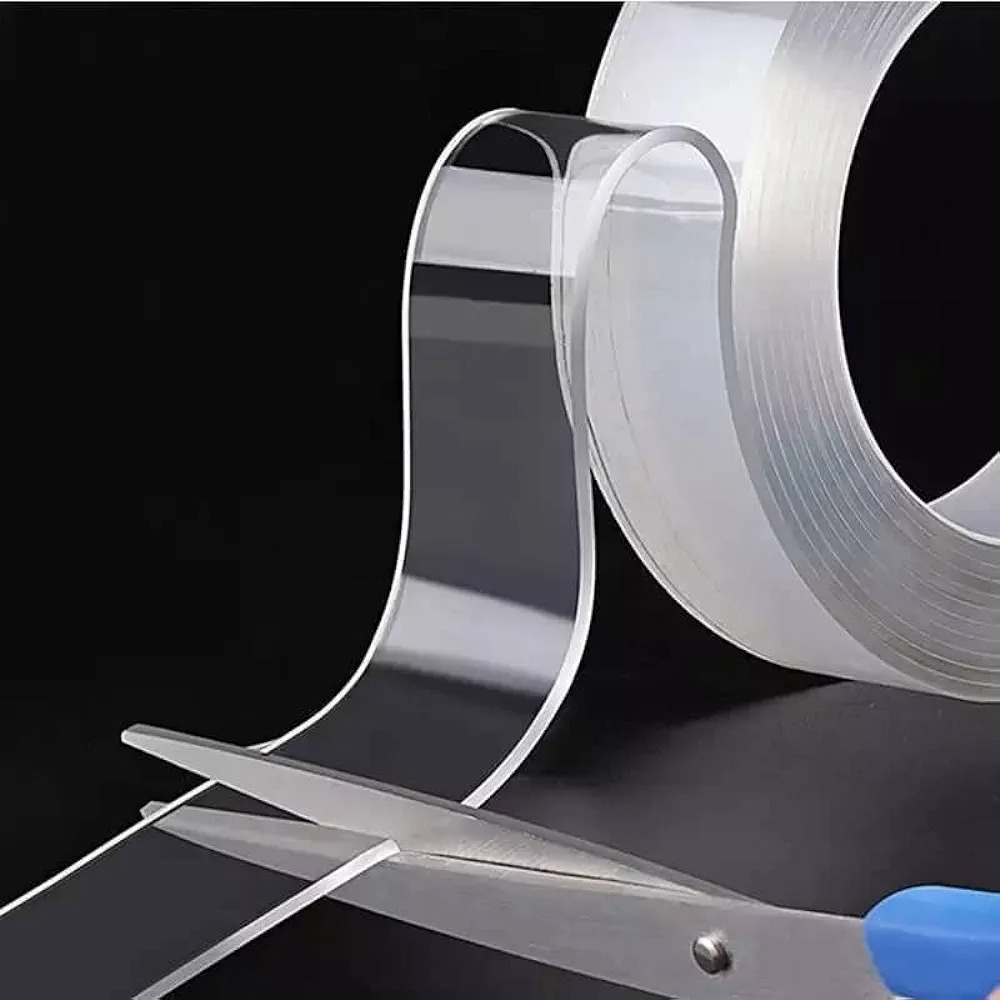 i348p-89e0de4a-1 N2水晶雙面透明強力膠紙 無痕膠貼 30mm/40mm/50mm|億高公司 EAT-GO