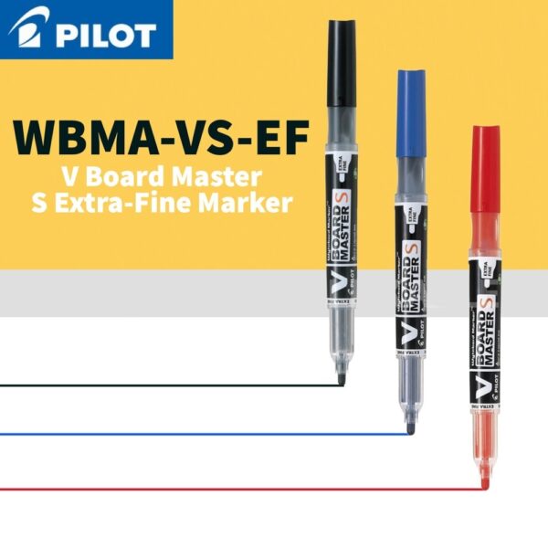 Pilot 有刷可換芯白板筆 V Board Master S (BeGreen) WBMEM-VS-EF-BG｜億高公司 EAT-GO