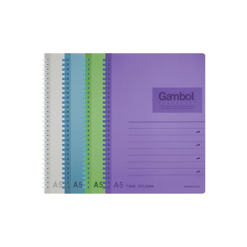 i348p-a6bf44c3-1 Gambol 雙線圈簿 PP面 A5 80頁#DS1488|億高公司 EAT-GO