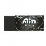 Pentel Hi-Polymer 黑色擦膠 (大) 台灣製造 ZEAH10AT｜億高公司 EAT-GO