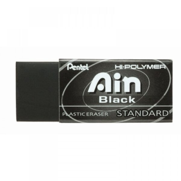 Pentel Hi-Polymer 黑色擦膠 (大) 台灣製造 ZEAH10AT｜億高公司 EAT-GO