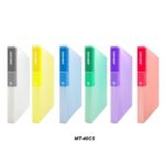 Databank A4 40頁 透明磨沙資料簿 #MT-40CS｜億高公司 EAT-GO