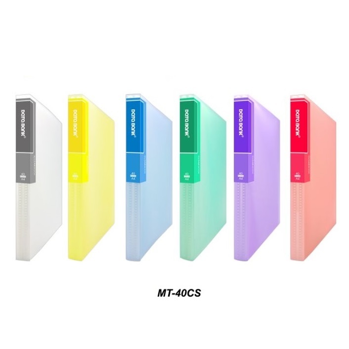 i348p-cb000c4c-1 Databank A4 40頁 透明磨沙資料簿 #MT-40CS|億高公司 EAT-GO