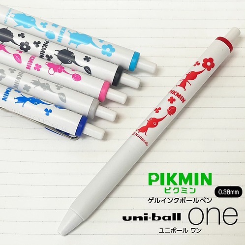 皮皮限定Uni X Pikmin 皮克敏uni-ball One 濃色原子筆 0.38mm UMN-S-38