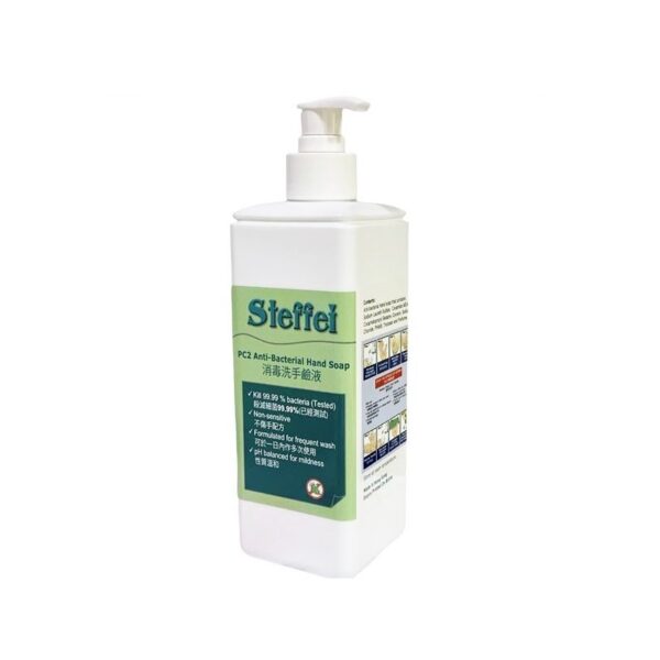 Steffei 消毒殺菌洗手液連泵頭 (500ml)｜億高公司 EAT-GO