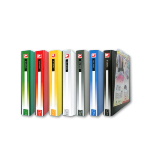 Data Bank A4 4圈 D-ring 活頁膠快勞 SR649 (可容納25mm厚度文件)｜億高公司 EAT-GO