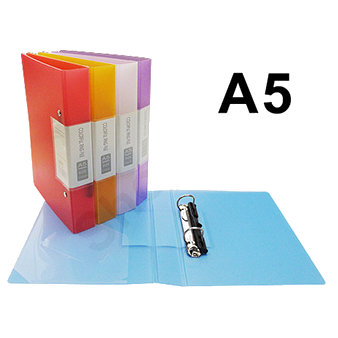 SIVIC A5 透明磨沙文件夾(2孔/1.5吋)｜億高公司 EAT-GO