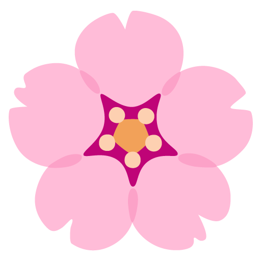 cat icon 1f338