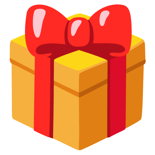 cat icon 1f381