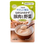 日本 Kewpie 介護食品 香滑豬肉野菜糊（生薑燒風味）75克