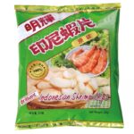 明輝 印尼原味蝦片 20克 綠色包裝