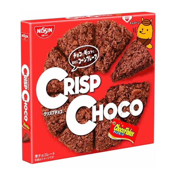 日清 可可脆批 Crisp Choco 紅色包裝