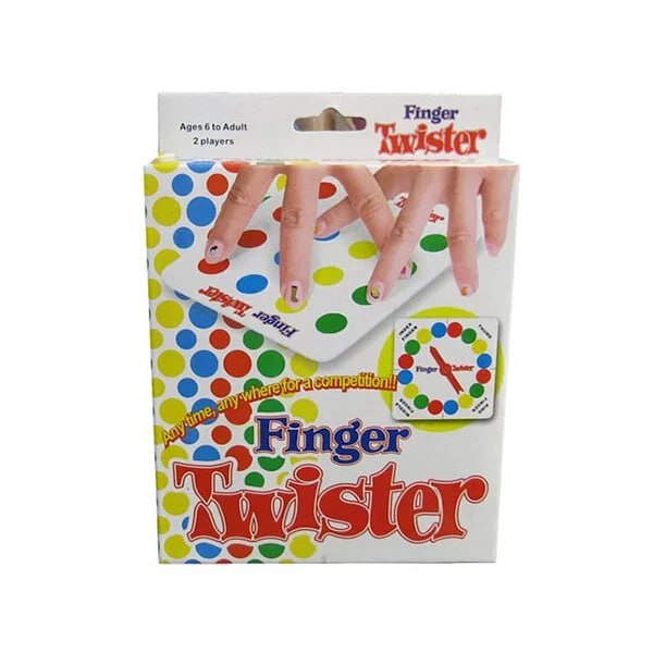 手指扭扭樂 Finger Twister 長者手部訓練遊戲 手指扭扭樂 Finger Twister 長者手指靈活度訓練遊戲 雙人桌上遊戲