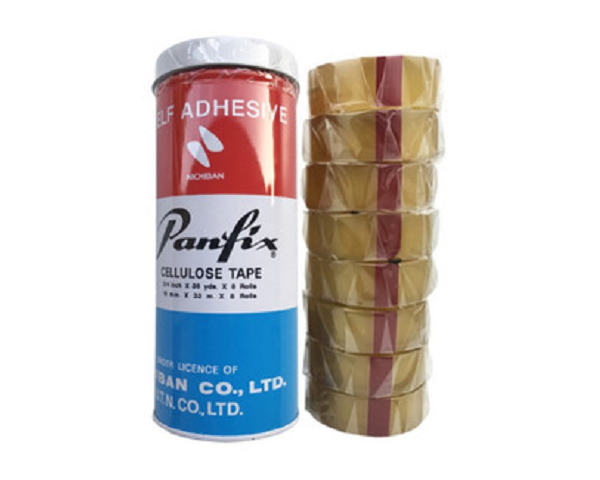 Panfix 不費時 3/4” (36碼) 透明膠紙 (1罐8卷)｜億高公司 EAT-GO