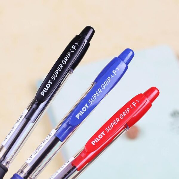 Pilot 百樂牌 Super Grip 橡膠柄按制原子筆 BP-GP-10R-F 0.7mm｜億高公司 EAT-GO
