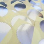 Sealing Label 火漆標籤(金/銀色) 50mm (10包裝共240個)｜億高公司 EAT-GO