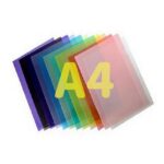 L型圓角 A4 單級膠快勞套-12個/包 (多色可選)｜億高公司 EAT-GO