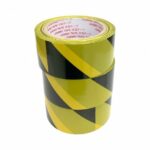 危險警示膠紙 (黃黑斜間) 2" (48mm)｜億高公司 EAT-GO