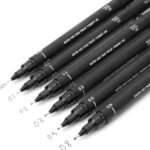 Uni 三菱 Pin Fine Line 耐水性繪圖針筆 0.1/0.2/0.3/0.5/0.8mm - Zentangle 禪繞畫 漫畫勾線 工程繪圖專用｜億高公司 EAT-GO