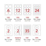 Smart Label 多用途標籤貼紙 (1盒100張) 多尺寸可選｜億高公司 EAT-GO
