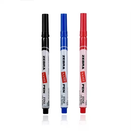 Zebra 斑馬牌 Name Pen 0.8mm 油性萬用筆｜億高公司 EAT-GO