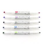 Zebra Mildliner Brush 雙頭柔性螢光筆 毛筆咀 25色套裝｜億高公司 EAT-GO