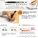 Zebra 斑馬牌 Sarasa Dry 超快乾濃色原子筆 JJS31 0.4mm｜億高公司 EAT-GO