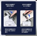 Deli 0414S 旋轉式多功能釘書機 (可釘50頁)｜億高公司 EAT-GO