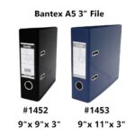 Bantex 3” A5 (9"x11") 硬皮膠快勞 #1453｜億高公司 EAT-GO