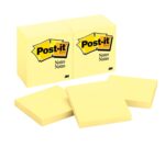 3M 3x3" Post-it Memo 黃色報事貼 #654｜億高公司 EAT-GO