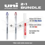 Uni三菱 Vision Lite太空筆送塗改液 0.5/0.8mm UB-200/205｜億高公司 EAT-GO