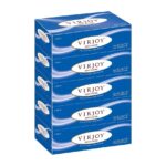 Virjoy 唯潔雅 藍色 盒裝面紙 紙巾Y312V2 (1條5盒)｜億高公司 EAT-GO