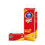 維達 Smart 2層軟抽袋裝面紙 紙巾(1條共8包) #VC2393B (舊包裝為VC2393A)｜億高公司 EAT-GO