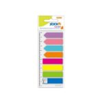 Hopax Stick'n 4色+4色箭咀膠膜指示貼 Memo (45 x12mm) #21346