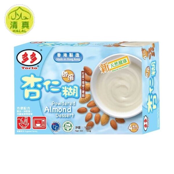 多多 即溶杏仁糊 160克 香港製造 清真 Halal